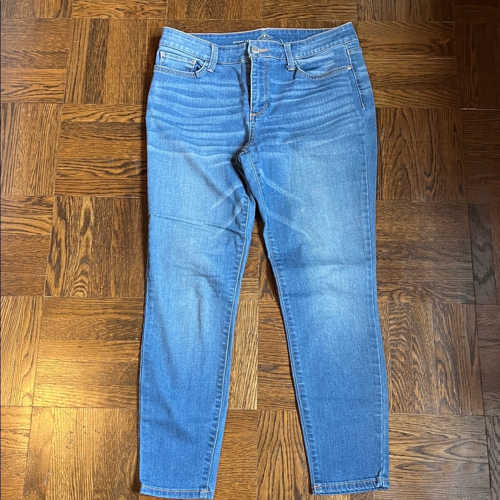 St. John's Bay Washed Blue Skinny Jeans